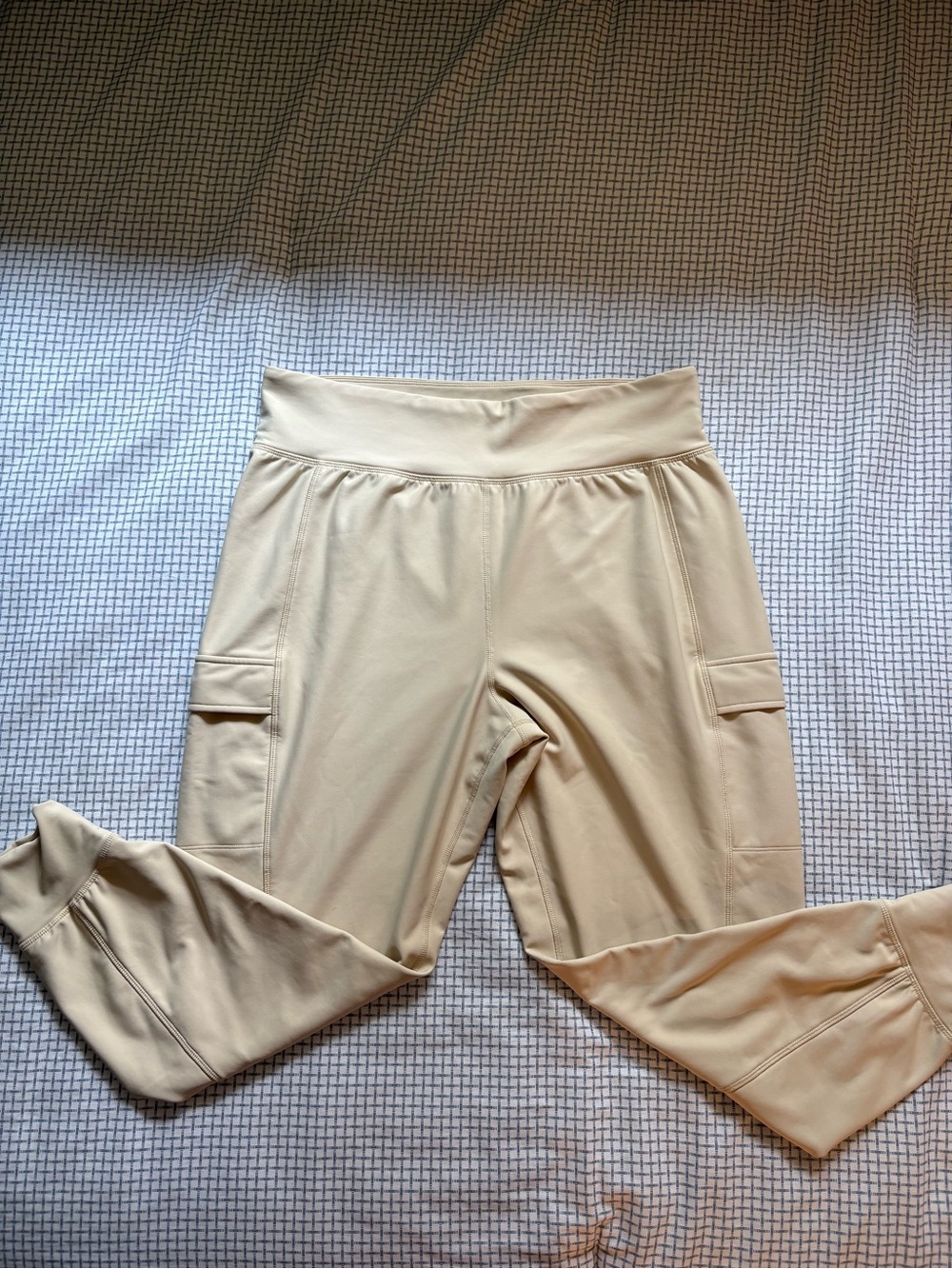 OLD NAVY Extra High Rise Active Off White Powersoft Leggings XL